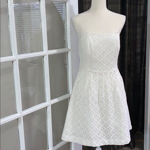 EUC Lily Pulitzer white dress Size 8